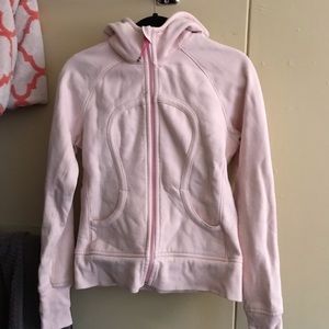 Pink Lulu lemon sweatshirt worn 3 times
